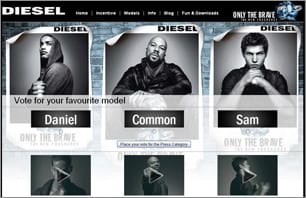 Diesel - Only The Brave models page