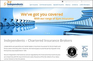Independents Insurance homepage