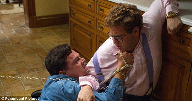 Leonardo DiCaprio needed a chiropractor after filming The Wolf Of Wall Street.